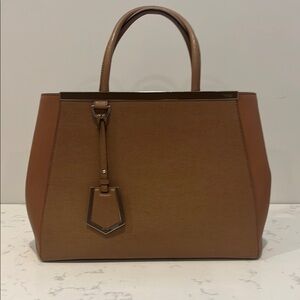 Brown Leather Handbag